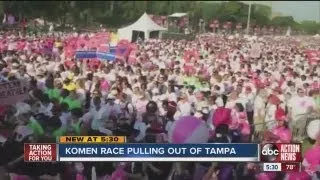 Susan G. Komen Foundation cancels breast cancer 3-day walk events in major cities, including Tampa