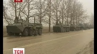 Озброєні російські війська на тяжкій техніці  помітили у напрямку Сімферополя