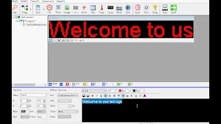 How to program led sign with usb