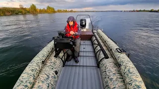 6 МЕТРОВ СЧАСТЬЯ. СУПЕР ДЖЕТ 600 СОЛАР. Мощный экспедиционный комплект водометная ПВХ лодка.