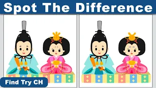 【Difference finding game】Three in total! Great for brain exercises No792