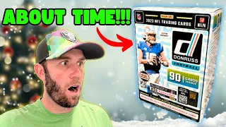 FINALLY GOT MY HANDS ON THESE! 🙌 2023 DONRUSS FOOTBALL HOLIDAY BLASTER BOX REVIEW! 🏈