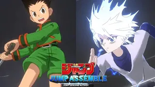 Jump Assemble New Hunter x Hunter Gon & Killua Intro Animations