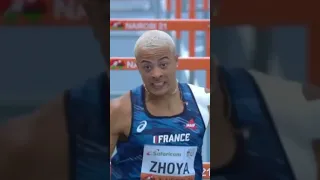 🔥👏"Running" sasah.zoya's sensatinol 110m hurdles worldU20 record  of 12.72🔥.