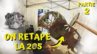 RECONSTRUCTION DE LA 205 (Partie 2)