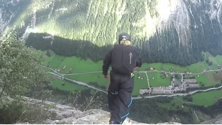 High Ultimate BASE jump - Tracking two piece