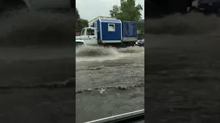 Ливень в Белгороде/ Heavy rain in Belgorod