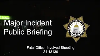 Officer Involved Shooting 01-18-2021