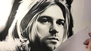 Drawing Kurt Cobain (Nirvana)