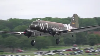 C-47 "Whiskey 7" departing KRDG 6/2/18