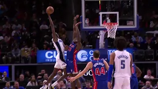 Bol Bol Poster Dunk On Isaiah Stewart