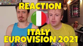 ITALY EUROVISION 2021 REACTION: Måneskin - Zitti e buoni