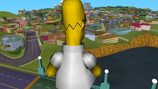 The Simpsons Hit & Run - Fully Connected Map but it's a Car Mod by Surreal Bot