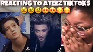 REACTING TO ATEEZ TIKTOKS FOR THE FIRST TIME …….why did I do this 😩