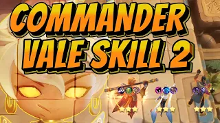 Use Commander Vale Skill 2 To Get 3 Star 5 Cost Heroes | Magic Chess 2024