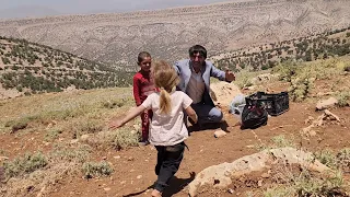Documentary about nomadic father's meeting with his wife and children in the mountains | Part 22