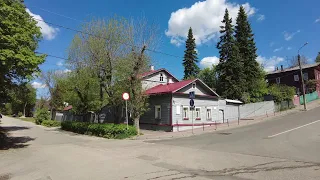 Город Калуга. Мемориальный Дом-музей К.Э. Циолковского. Memorial House-Museum of K.E. Tsiolkovsky