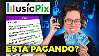 MUSIC PIX FUNCIONA? R$230/DIA AVALIANDO MÚSICAS NA INTERNET?