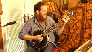 Is it a Banjo?  Is it a Guitar?  Yes!  The Ortega Raven 6 String.