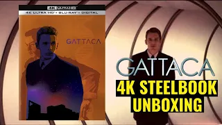 Gattaca 4K Ultra HD Blu-ray Steelbook Unboxing