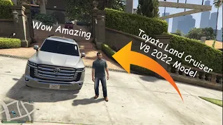 How To Install New Mod In GTA 5 | Toyota Land Cruiser V8 2022 Model | Easy Way To Install V8.