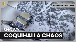 Snowy Showdown & Wine Disaster - Highway Thru Hell - S09 EP12 - Reality Drama