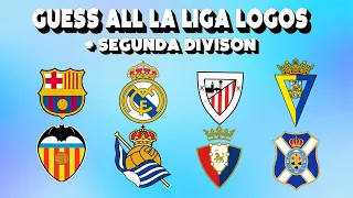 Football Logos La Liga + Segunda División | Football Logo Quiz | Spanish Football Quiz