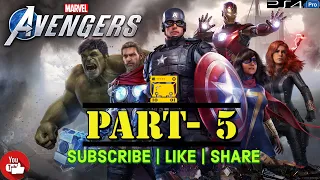 MARVEL'S AVENGERS (Part- 5) | Walkthrough Gameplay | No Commentary