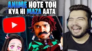 If Indian Youtubers Were Anime Characters by @zexsamosa | Reaction By MagZ