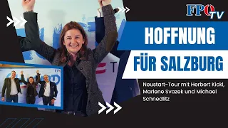 Herbert Kickl auf Neustart-Tour durch Salzburg: Echte Veränderung nur mit FPÖ möglich!