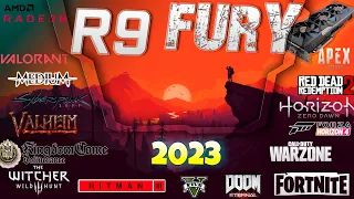 🔴| R9 Fury in 30 Games + AMD Ryzen 5 5500 |🔴    Budget Gaming in 2023 30 GAMES Test