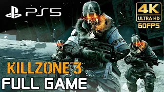 KILLZONE 3 PS5 Full Game Walkthrough (4K Remaster) @ ᵁᴴᴰ 60ᶠᵖˢ ✔