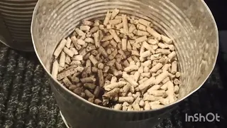 Pellets im Kaminofen, ohne Strom heizen