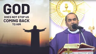 God does not stop us coming back to Him - Fr Lucas Rodrigues SFX