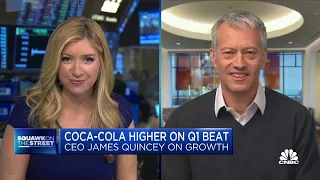 Coca-Cola CEO James Quincey on Q1 earnings beat