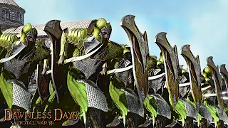 SIEGE DALE - GUNDABAD Orcs VS Mirkwood and Dale | 20,000 Units | Lord Of The Rings Cinematic Battle