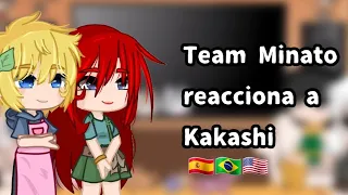 Team Minato react to Kakashi•23•🇪🇦🇧🇷🇺🇸•Team Minato reacciona a Kakashi•Obikaka•omegaverse•