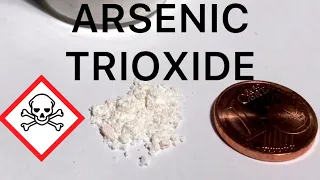 Making toxic arsenic trioxide from ore (As2O3)