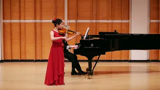 Mozart, Violin Concerto No. 3 in G Major, K.216 Mvt.I - (Group C) Charlotte Young, 12 yrs old