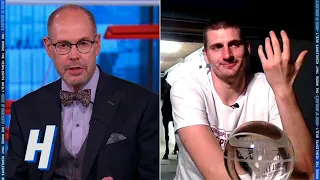 Nikola Jokic talks about winning his 2nd MVP, Full Interview | Inside the NBA