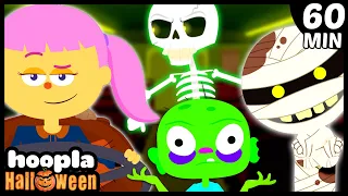 Hoopla Halloween | Wheels On The Bus | Halloween Music