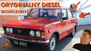 FIAT 125p w DIESELU - jeden z 100 wyprodukowanych sztuk - FINAŁ !