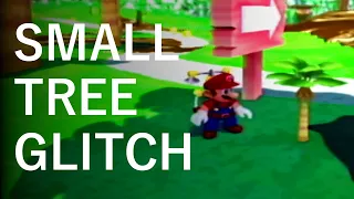 Super Mario Sunshine - Small Tree Glitch