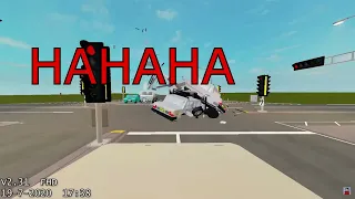 3 Idiots Laughing at Roblox Car Crashes at 3 AM