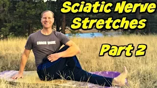MORE Best Stretches for Sciatic Nerve Relief (part 2 of 2) - Sean Vigue Fitness