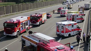 Tödlicher Massencrash auf der A1