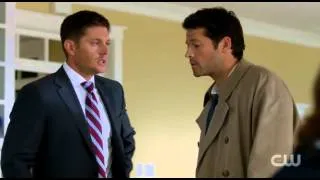 Supernatural clip Hunteri Heroici - Castiel Bad Cop