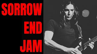 Sorrow Ending Psychedelic Pink Floyd Guitar Backing Track (E Minor)