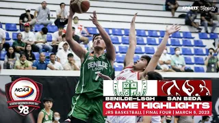 NCAA Season 98 JBB: Game Highlights - LSGH vs San Beda | Final Four (March 6, 2023)