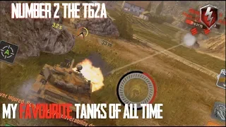 T-62A - NUMBER 2 : FAVOURITE TANKS OF ALL TIME WORLD OF TANKS BLITZ